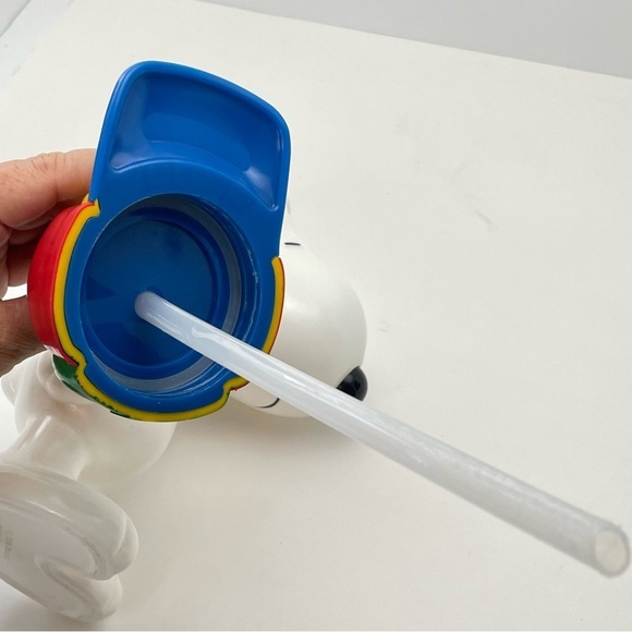 PEANUTS Cedar Point Snoopy Travel Drinking Sip Bottle Cup And Straw - Picture 6 of 15